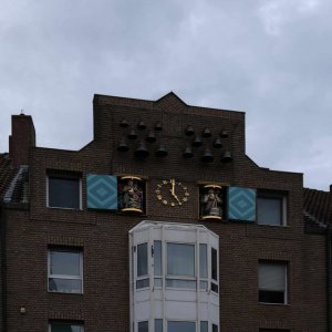 Glockenspiel am Marktplatz Dorsten...... Sabine Schröder
